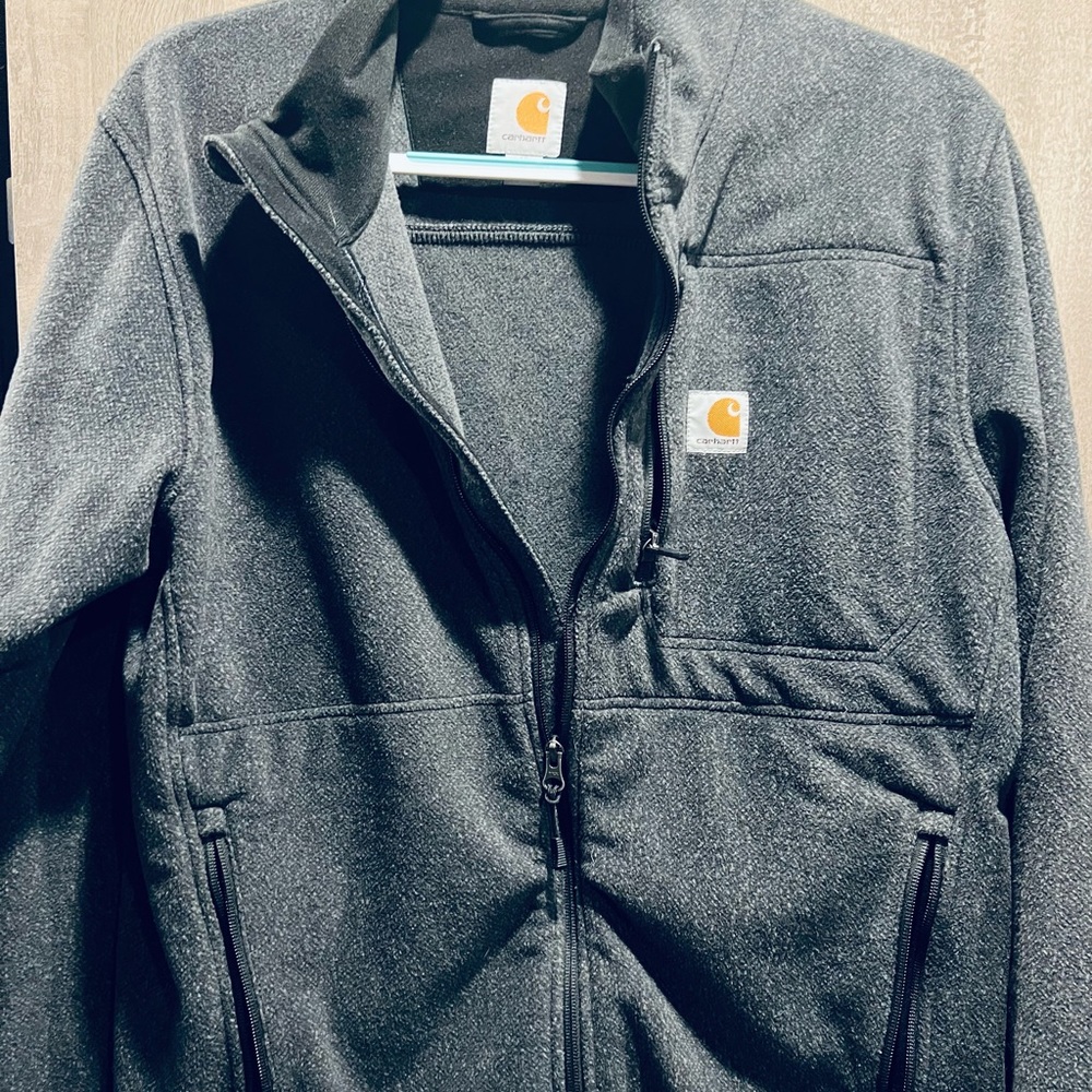 Carhartt Jacket Black Zip Up M